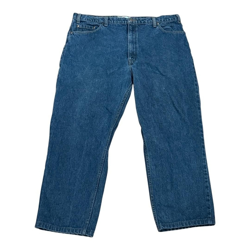 Levi Strauss Signature Jeans Mens 40x30 Blue 540 Relaxed Fit Straight Leg Denim